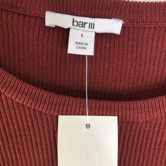 NWT BAR III Cutout Knit A-Line Dress #BD9 - Picture 6 of 8